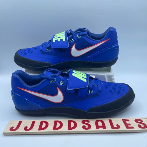 Nike Zoom Rotational 6 Throwing Shoes Racer Blue Black 685131-400 Men’s Sz 11  New