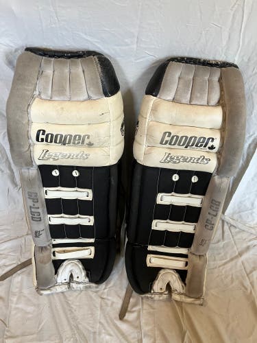 Used 32"  Vintage Goalie Leg Pads