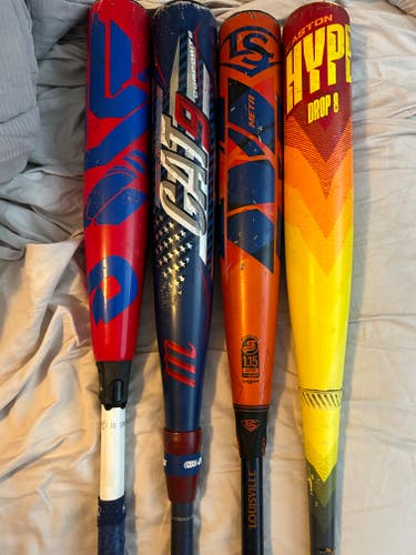 (Other bats Sold) ONLY 1 LEFT is Used DeMarini CF USSSA Certified Bat (-5) Composite 26 oz 31"