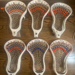 STX, Warrior, and Under Armor lacrosse heads