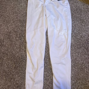 Nike Baseball Pants--White/ Adult Small