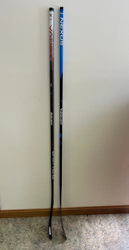 New Bauer Right Handed  Pro Stock Team Nexus Hockey Sticks