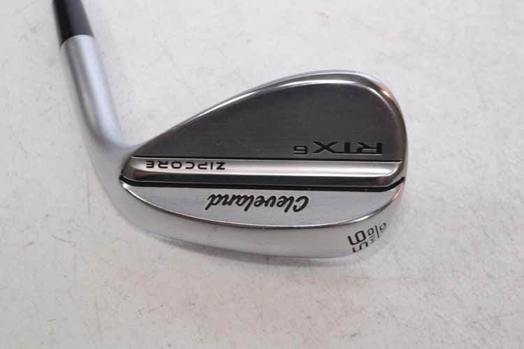 Cleveland RTX-6 Zipcore Tour Satin 56*-10 Wedge Right DG Spinner Steel # 174302