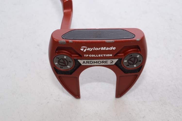 LEFT HANDED TaylorMade TP Collection Red Ardmore 2 35" Putter Steel #174275