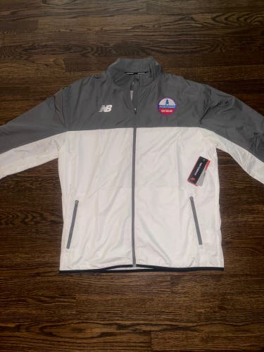 3d New England New Balance full zip athletic jacket