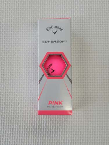 Used Callaway Super Soft Pink Golf Balls