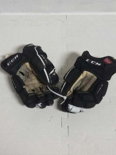 Used Ccm Ft350 -hole- 11" Hockey Gloves