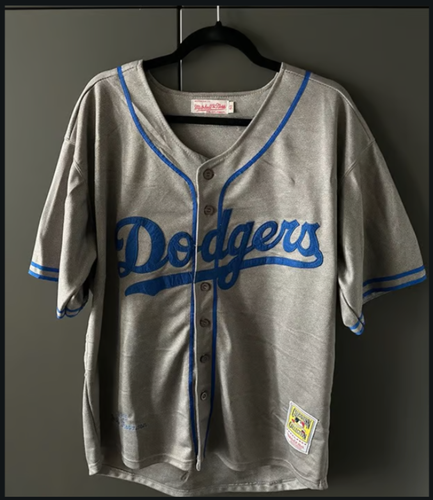 Vintage Mitchell and Ness Dodgers Jackie Robinson Jersey (size 50)