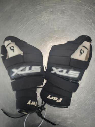 Used Stx Fury Xl Men's Lacrosse Gloves