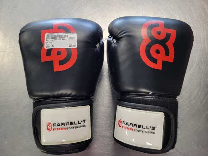 Used Md 14 Oz Boxing Gloves
