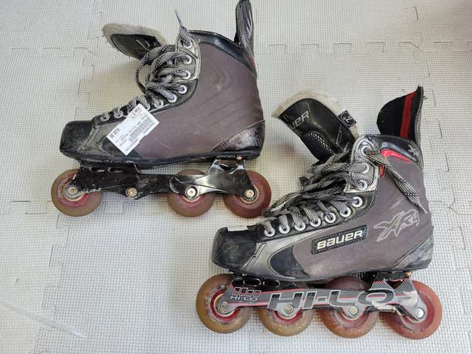 Used Bauer Xr4 Senior 7 Roller Hockey Skates