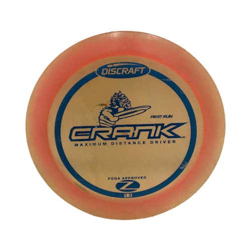 Used Discraft Z Crank 176g Disc Golf Drivers