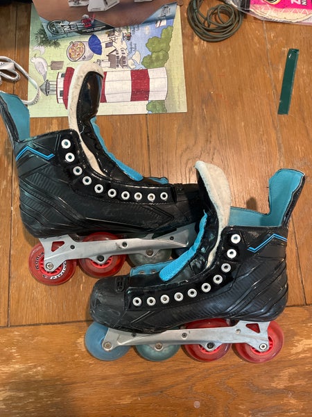 Bauer RSX Roller Skates Size 9.5