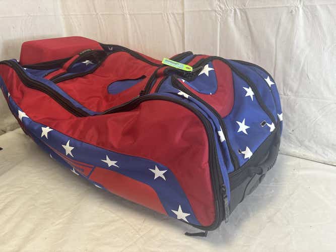Used Bownet Commander Usa Baseball And Softball Wheeled Equipment Bag - Near New