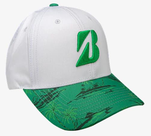NEW Bridgestone Hawaiian Green Adjustable Golf Hat/Cap