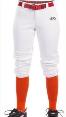New Women's Rawlings Launch Softball Pant - XL White