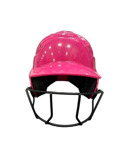 Pink Rawlings Softball Helmet