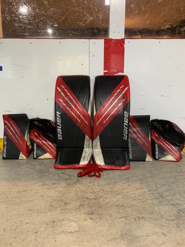 Bauer Goalie Full Set with Practice Mitts