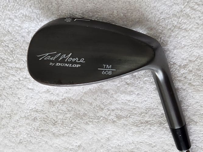 Dunlop Tad Moore 60° Lob (L) Wedge RH; Steel Shaft