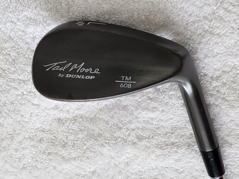 Dunlop Tad Moore 60° Lob (L) Wedge RH; Steel Shaft