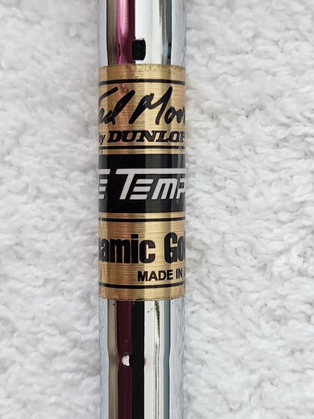 Dunlop Tad Moore 60° Lob (L) Wedge RH; Steel Shaft | SidelineSwap