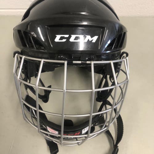 NEW CCM XT Large black helmet/cage combo