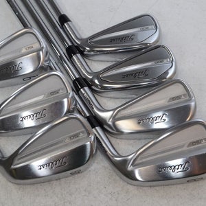 Titleist T150 / T200 Combo 2023 5-PW,48* Iron Set Right Stiff Flex Steel #174293