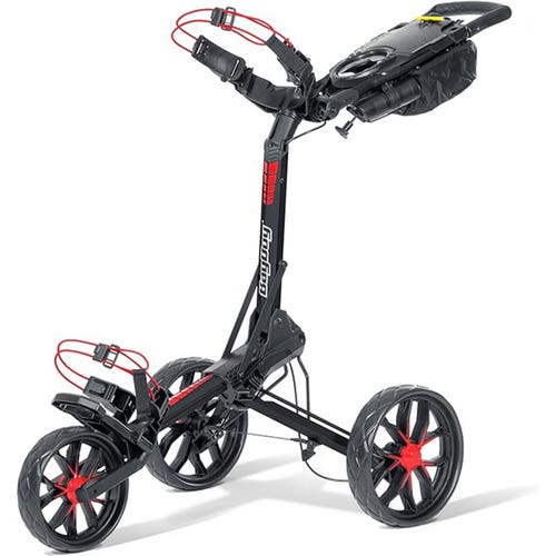 NEW Bag Boy Slimfold Black/Red Golf Push Cart w/ Auto Open Technology