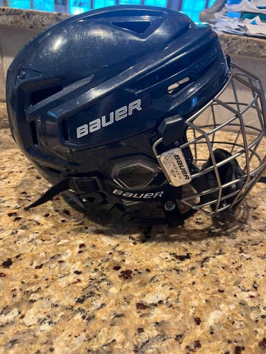 Used Small Bauer Re-Akt 150 Helmet-good condition