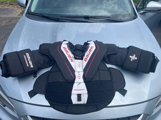 Used Small Bauer Performance Goalie Chest Protector