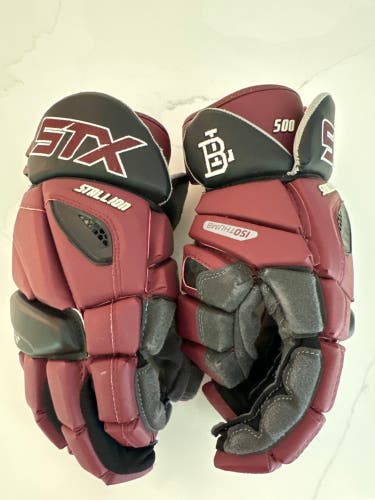 Boys Latin lacrosse gloves
