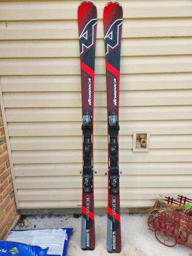 Used 2016 Nordica 168 cm Avenger 75 Skis With Bindings
