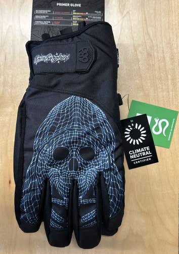 686 X Samborghini Mens Primer Glove - Black - Size Small - Brand New With Tags