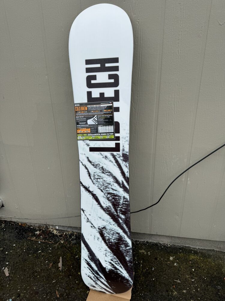 Lib Tech Cold Brew Herren-Snowboard 161 - Freeride Board Mit Magne-Traction