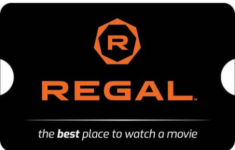 Regal Cinemas $12 Gift Card