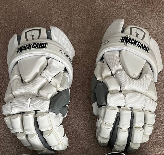 Phoenix white lacrosse gloves