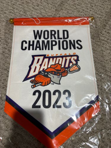 Buffalo Bandits 2023 Champs Mini Banner