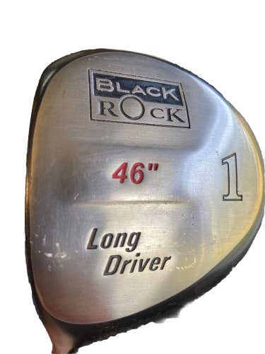 The Killer Bee Long Driver 10.5* Black Rock Golf Stiff Graphite 46" Men LH NICE