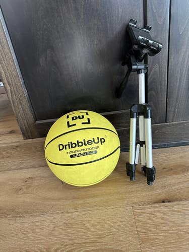 Used DribbleUp Junior Basketball and tripod