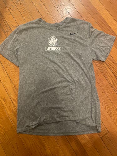 Georgetown Lacrosse practice And Game Warmup Shirts