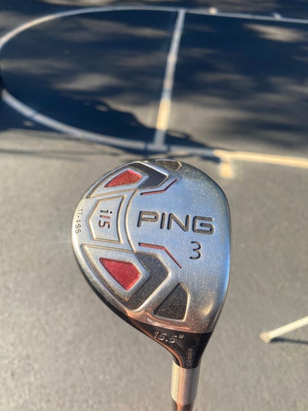 Used Ping Right Handed Regular Flex 3 Wood i15 Fairway Wood
