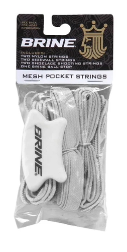 New In Package - Brine - Pocket Stringing Kit - White [BPKTS]