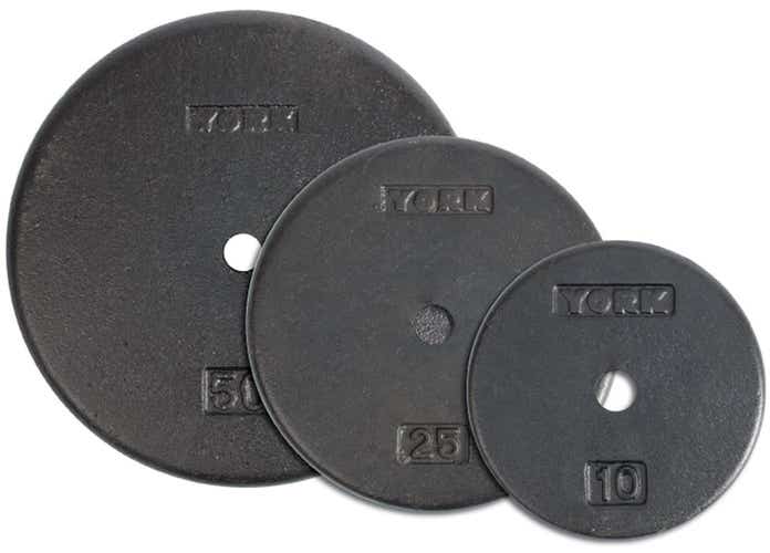 1″ Standard Flat Pro Cast Iron Plate 25lb