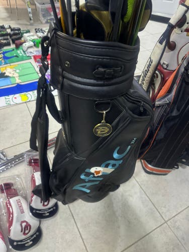 Aflac edition golf staff bag by belding sports . Name on back of bag  Used in great conditions