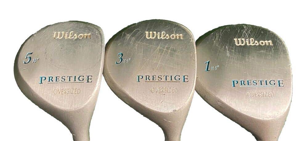 Wilson Prestige Wood Set 1W,3W,5W Petite Ladies Graphite Nice Grips Women's RH