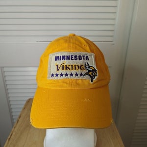 Minnesota Vikings Yellow Strapback Hat NFL
