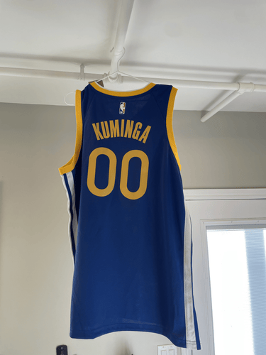 Official Jonathan Kuminga Golden State Warriors Jersey