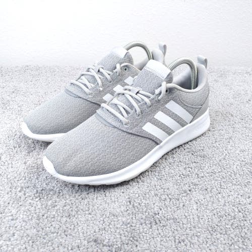 Adidas Womens QT Racer 2.0 Womens 8 Running Shoes Gray Sneakers Low Top FY8312