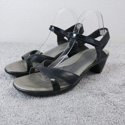NAOT Slingback Heeled Sandals Womens 42 EU Strappy Back Leather Comfort Shoes