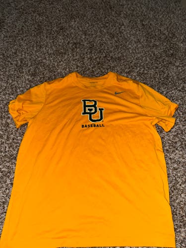 Team Issued Baylor Baseball Nike Dri-Fit Shirt